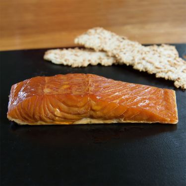 Hot-Smoked (Baked/Kippered) Salmon, 4oz packs