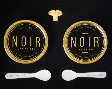 NOIR Caviar Royal Ossetra & Kaluga Gift Set