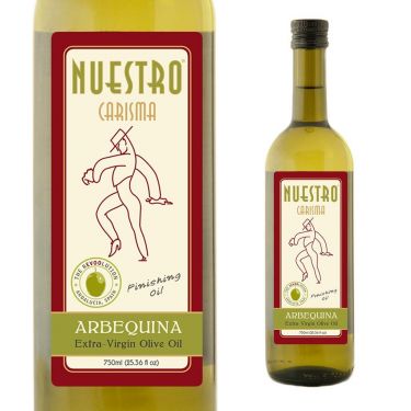 NUESTRO Carisma Arbequina Extra-Virgin Olive Oil from Spain, 750ml