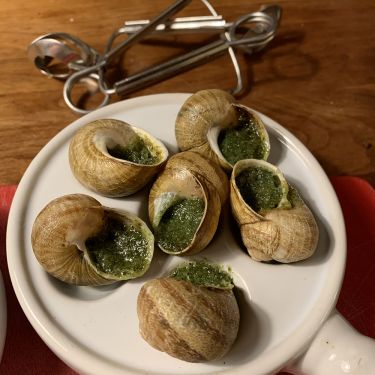 IQF Escargot Stuffed in Shells with Garlic and Parsley