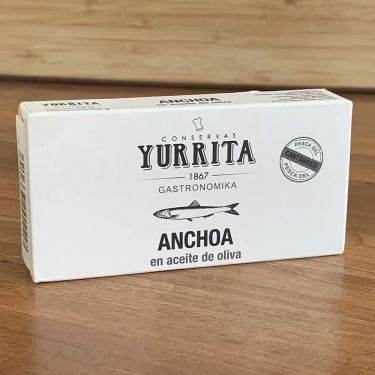 Yurrita Cantabrian Anchovies in Olive Oil, 50g Tin
