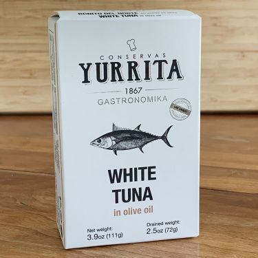 Yurrita White Tuna in Olive Oil, 111g Tin
