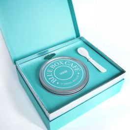 Tiffany＆Co. トリプルスターリング サイズ棒:約14【箱/ポーチ付】 Daniel Boulud Tiffany Gift Box Caviar