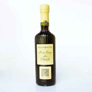 GEGENBAUER PEACH VINEGAR, 250ml