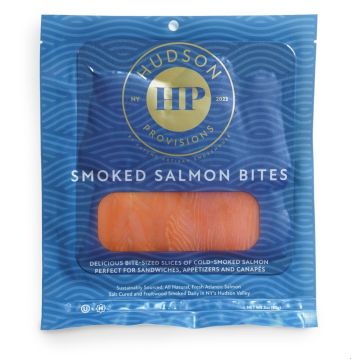 Hudson Provisions Smoked Salmon Bites, 3oz - Frozen