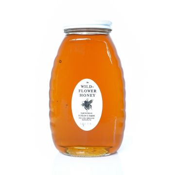 LUKAN'S WILDFLOWER HONEY, 1lb