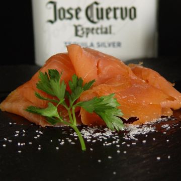 Catsmo Tequila & Cilantro Smoked Salmon