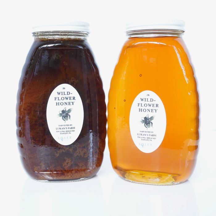 Lukan's Dark Pure Wildflower Honey