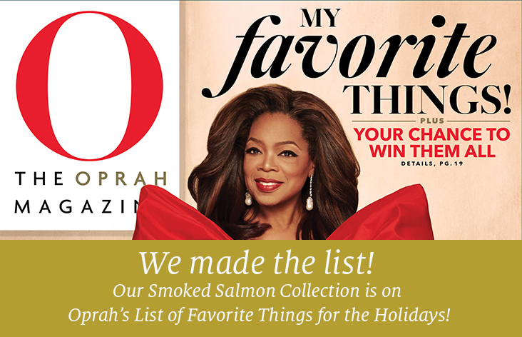 We made Oprah's List of Favorite Things for the Holidays! 